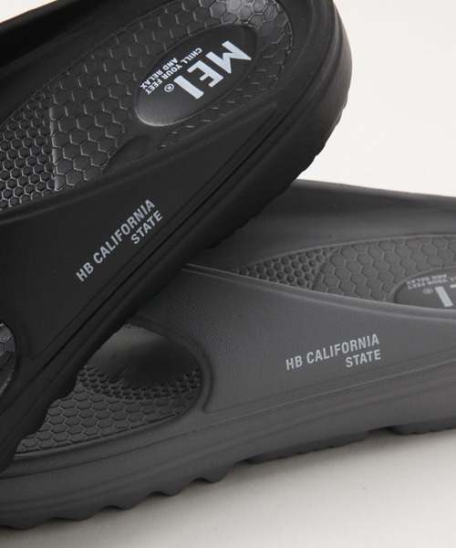 MEI（メイ）の「【MEI/メイ】Tong Sandal/トングサンダル（サンダル・メンズ・ブラック/ダークグレー・LARGE/MEDIUM）」の8枚目の写真