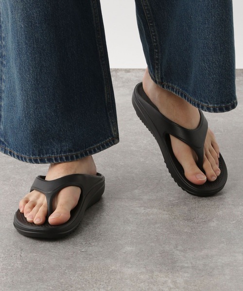 MEI（メイ）の「【MEI/メイ】Tong Sandal/トングサンダル（サンダル・メンズ・ブラック/ダークグレー・LARGE/MEDIUM）」の10枚目の写真