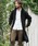 CAMBIO�i�J���r�I�j�́umj10046-Back Shaggy Cardboard Knit Buttonless Hooded Coat �R�[�g�i���̑��A�E�^�[�j�v�b�u���b�N