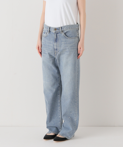 FRAMeWORK（フレームワーク）の「≪追加・ベストセラー≫デニムストレートパンツ（デニムパンツ・レディース・グレー/ブルー系その他・34/36/38/40）」の13枚目の写真