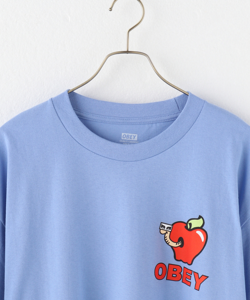 OBEY（オベイ）の「OBEY APPLE OF MY EYE　165263785（Tシャツ/カットソー・メンズ・パープル・MEDIUM）」の3枚目の写真