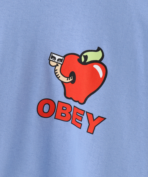 OBEY（オベイ）の「OBEY APPLE OF MY EYE　165263785（Tシャツ/カットソー・メンズ・パープル・MEDIUM）」の7枚目の写真