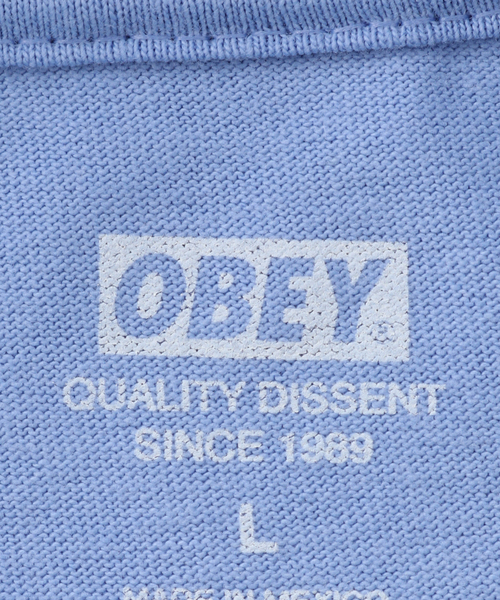 OBEY（オベイ）の「OBEY APPLE OF MY EYE　165263785（Tシャツ/カットソー・メンズ・パープル・MEDIUM）」の9枚目の写真