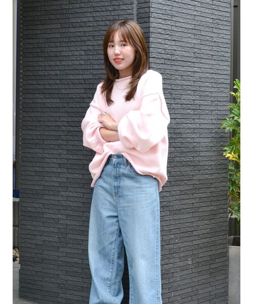 【定価13,200円】Ungrid（アングリッド）ニットセーター【試着のみ美品】 アングリッド Ungrid アウトリンキングクルーネックニット