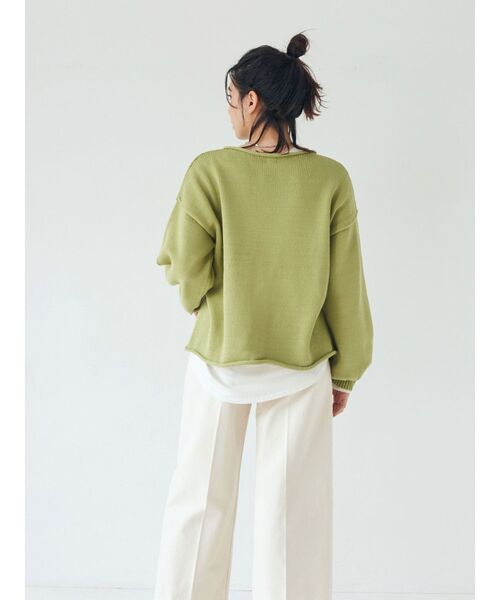 【定価13,200円】Ungrid（アングリッド）ニットセーター【試着のみ美品】 アングリッド Ungrid アウトリンキングクルーネックニット