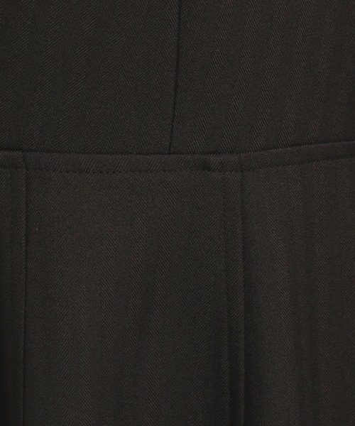 Andemiu(アンデミュウ)の「ヘリンボンフレアジャンスカ136062(ジャンパースカート・レディース・グレー/ブラック・FREE)」の9枚目の写真