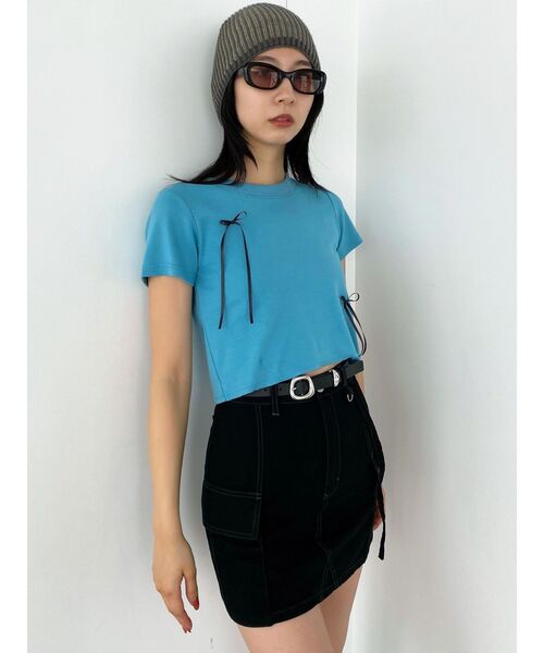 EMODA（エモダ）の「ボックスEマークビーニー（ニットキャップ/ビーニー・レディース・ブラック/グレー・FREE）」の20枚目の写真