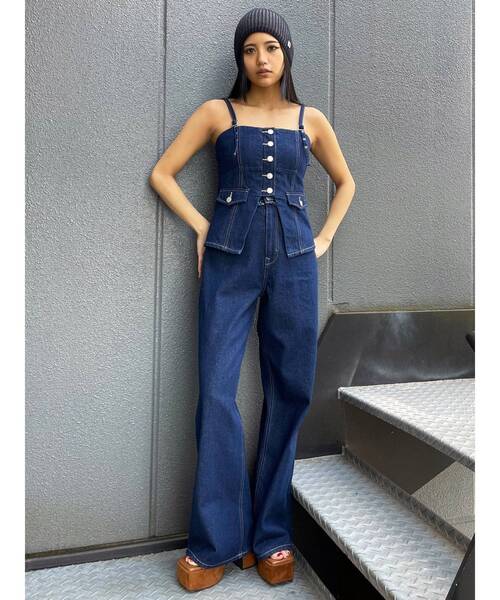 EMODA（エモダ）の「ボックスEマークビーニー（ニットキャップ/ビーニー・レディース・ブラック/グレー・FREE）」の15枚目の写真