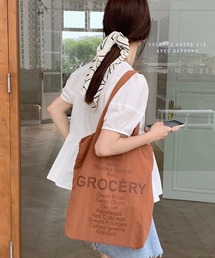 Liaa/ロゴ トートバッグ A18376