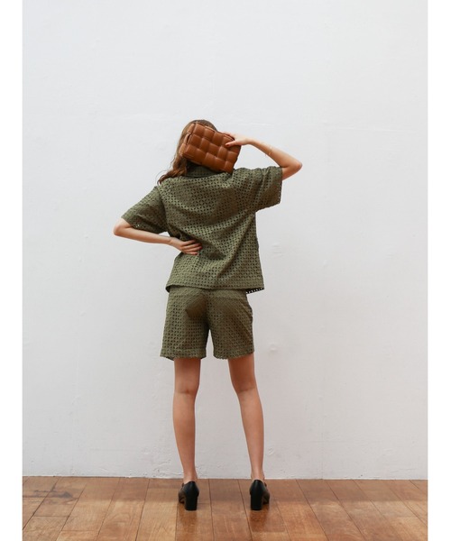 Katrin TOKYO(カトリーントーキョー)の「eyelet bermuda pants(その他パンツ・レディース・アイボリー/ブラック/カーキ・FREE/XS)」の19枚目の写真
