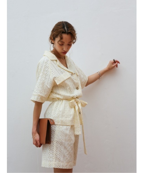 Katrin TOKYO(カトリーントーキョー)の「eyelet bermuda pants(その他パンツ・レディース・アイボリー/ブラック/カーキ・FREE/XS)」の22枚目の写真