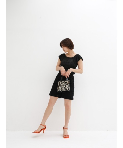 Katrin TOKYO(カトリーントーキョー)の「eyelet bermuda pants(その他パンツ・レディース・アイボリー/ブラック/カーキ・FREE/XS)」の14枚目の写真
