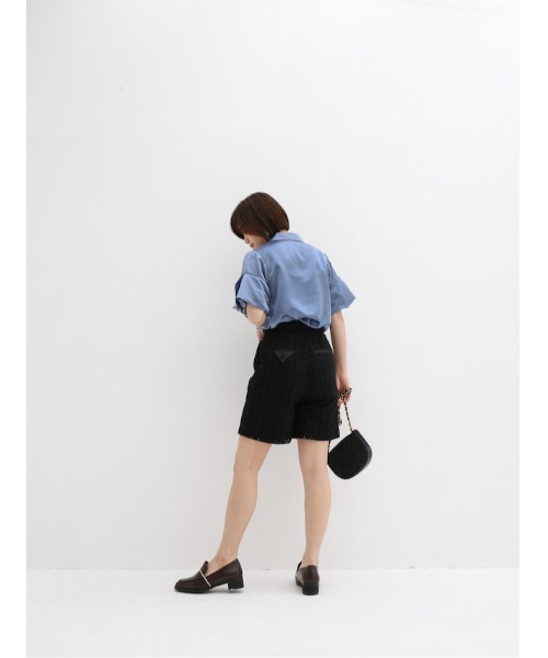 Katrin TOKYO(カトリーントーキョー)の「eyelet bermuda pants(その他パンツ・レディース・アイボリー/ブラック/カーキ・FREE/XS)」の16枚目の写真