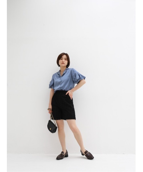 Katrin TOKYO(カトリーントーキョー)の「eyelet bermuda pants(その他パンツ・レディース・アイボリー/ブラック/カーキ・FREE/XS)」の15枚目の写真
