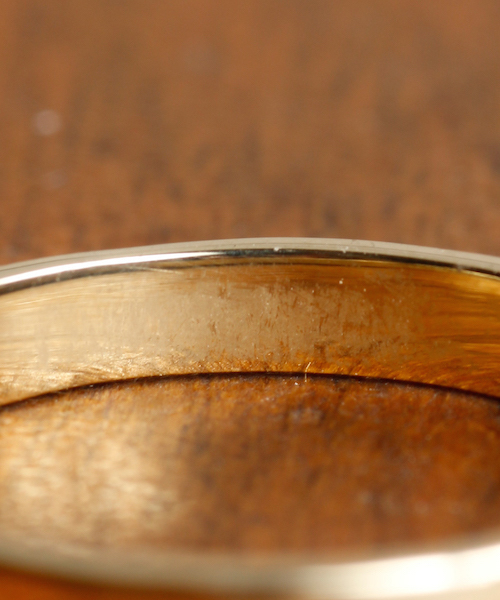 idealismsound イデアリズムサウンド / 10K yellow gold plate ring 10Kイエローゴールドプレート