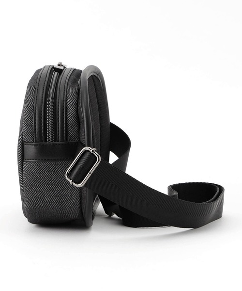 HIDEAWAYS NICOLE（ハイダウェイニコル）の「クロスボディバッグ（ボディバッグ/ウエストポーチ・メンズ・ブラック/グレー・FREE）」の11枚目の写真