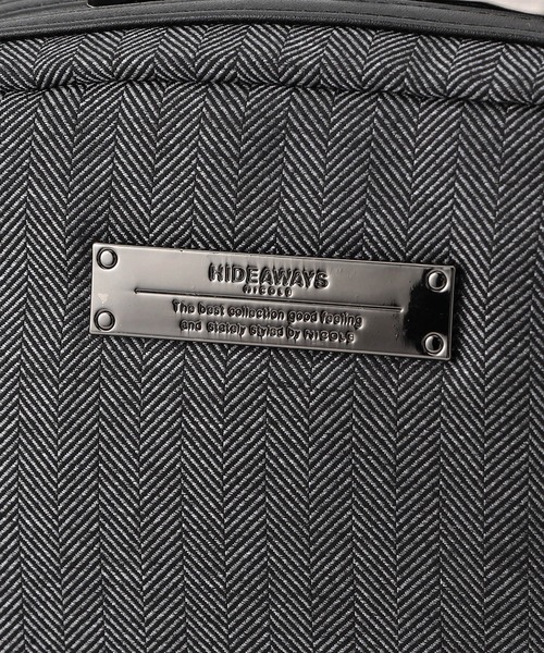 HIDEAWAYS NICOLE（ハイダウェイニコル）の「クロスボディバッグ（ボディバッグ/ウエストポーチ・メンズ・ブラック/グレー・FREE）」の7枚目の写真