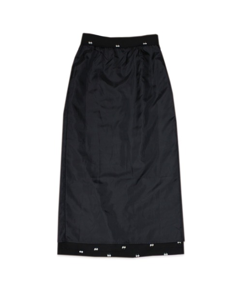 スカート TO AMBIDEX Store △○シャーリングドットパネルジャカード