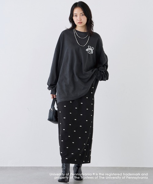 セール】刺繍ナロースカート（スカート）｜LAVEANGE（ラビ