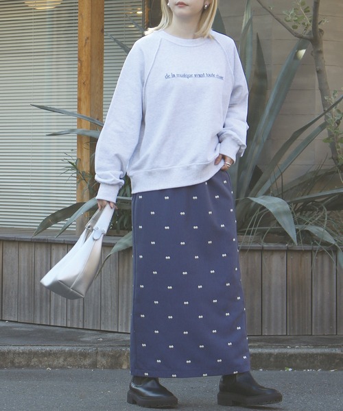 セール】刺繍ナロースカート（スカート）｜LAVEANGE（ラビ