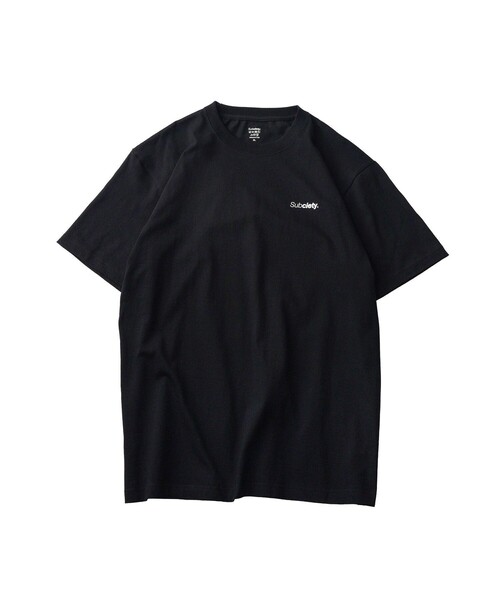 Subciety(サブサエティ)の「2PACK TEE(Tシャツ/カットソー・メンズ・ホワイト×ブラック/ブラック×ブラック/ホワイト×ホワイト・SMALL/MEDIUM/LARGE/X-LARGE/XX-LARGE)」の13枚目の写真