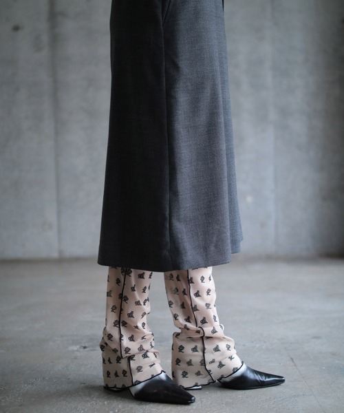 G.V.G.V.（ジーヴィージーヴィー）の「LOVE AND LIE STRECH TULLE LEGGINGS（レギンス/スパッツ・レディース・ベージュ・ONE SIZE）」の5枚目の写真