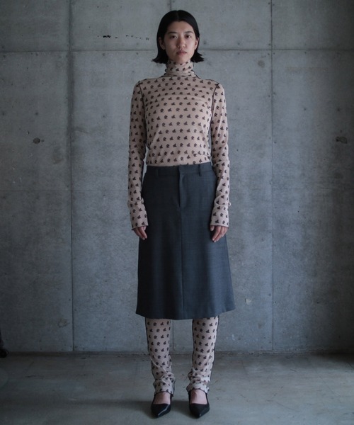 G.V.G.V.（ジーヴィージーヴィー）の「LOVE AND LIE STRECH TULLE LEGGINGS（レギンス/スパッツ・レディース・ベージュ・ONE SIZE）」の14枚目の写真