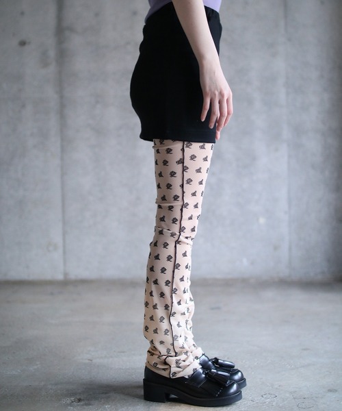 G.V.G.V.（ジーヴィージーヴィー）の「LOVE AND LIE STRECH TULLE LEGGINGS（レギンス/スパッツ・レディース・ベージュ・ONE SIZE）」の20枚目の写真