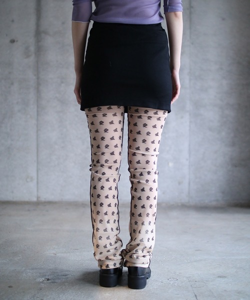G.V.G.V.（ジーヴィージーヴィー）の「LOVE AND LIE STRECH TULLE LEGGINGS（レギンス/スパッツ・レディース・ベージュ・ONE SIZE）」の21枚目の写真