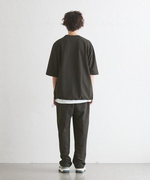 417 EDIFICE(フォーワンセブンエディフィス)の「”PERFECTECH” カノコ Tシャツ(Tシャツ/カットソー・メンズ・ライトグレー/チャコールグレー/ネイビー・LARGE/MEDIUM/SMALL)」の15枚目の写真