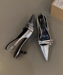 Per sist ence（パーシエンス）の「バックベルトミュール（パンプス）」