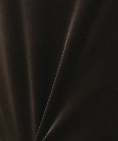 A part by(アパートバイ)の「ベロアタンク(タンクトップ・レディース・ブラウン/ピンク系その他2/ブラック/アイボリー・FREE)」の9枚目の写真