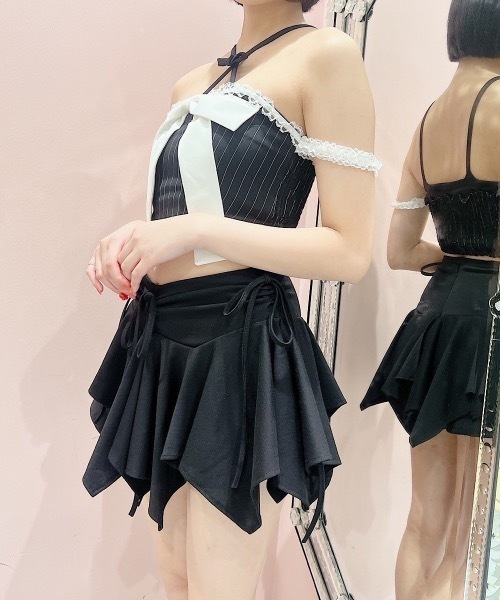 ランダムフレアミニスカート（スカート）｜lilLilly（リルリリー）の  