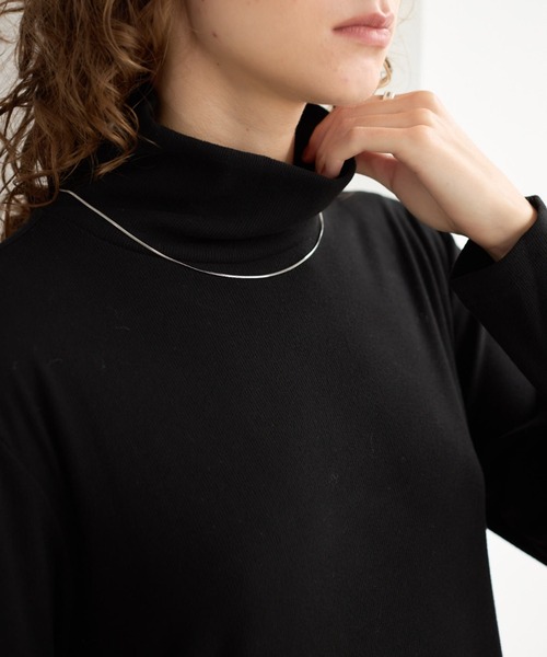 Formeque(フォルミーク)の「フレアリブワンピース(ワンピース・レディース・ブラック/オリーブ・FREE)」の19枚目の写真