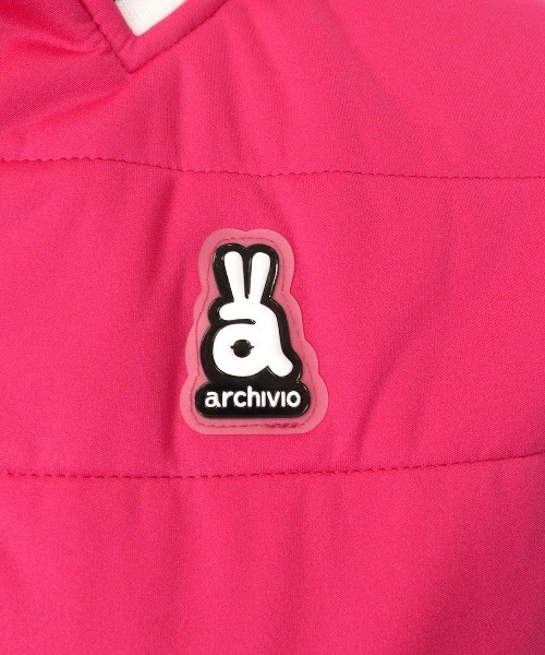 archivio(アルチビオ)の「<LADIES>撥水保温中わたジップブルゾン【2024年秋冬】(ブルゾン・レディース・ブラック/ホワイト/ピンク・L/M/S)」の12枚目の写真