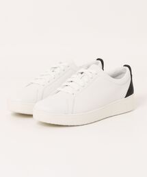 【fitflop/フィットフロップ】RALLY CRYSTAL-BACKTAB LEATHER SNEAKERS スニーカー