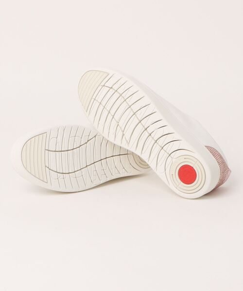 fitflop（フィットフロップ）の「【fitflop/フィットフロップ】RALLY CRYSTAL-BACKTAB LEATHER SNEAKERS スニーカー（スニーカー・レディース・ホワイト×シルバー/ホワイト×ピンク/ホワイト×パープル/ホワイト×ブラック・US6/US7/US8/US5/US5.5/US6.5/US7.5）」の12枚目の写真