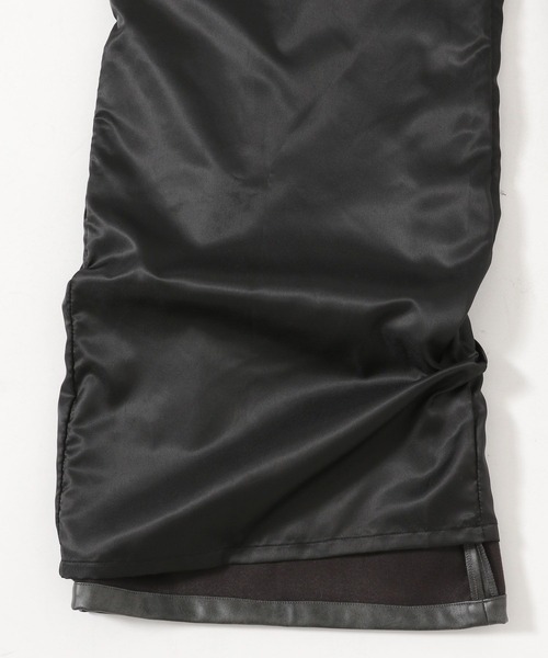 HARE（ハレ）の「【SET UP対応】DABOルーズレザーワイドパンツ(HARE)（その他パンツ・メンズ・ブラック/ブラック系その他・SMALL/MEDIUM/LARGE）」の13枚目の写真