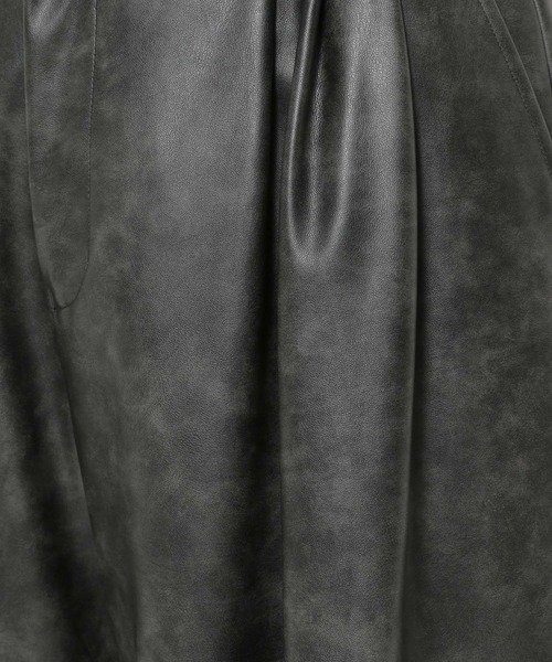 HARE（ハレ）の「【SET UP対応】DABOルーズレザーワイドパンツ(HARE)（その他パンツ・メンズ・ブラック/ブラック系その他・SMALL/MEDIUM/LARGE）」の11枚目の写真