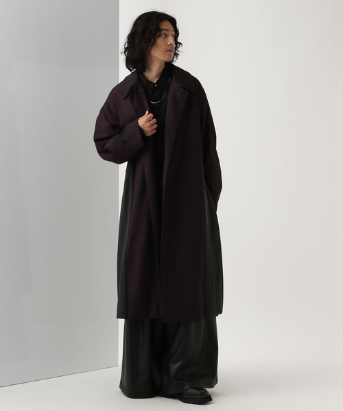 HARE（ハレ）の「【SET UP対応】DABOルーズレザーワイドパンツ(HARE)（その他パンツ・メンズ・ブラック/ブラック系その他・SMALL/MEDIUM/LARGE）」の9枚目の写真