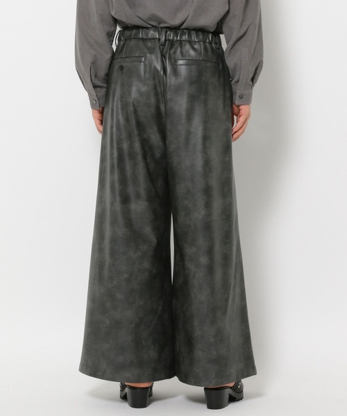 HARE（ハレ）の「【SET UP対応】DABOルーズレザーワイドパンツ(HARE)（その他パンツ・メンズ・ブラック/ブラック系その他・SMALL/MEDIUM/LARGE）」の18枚目の写真
