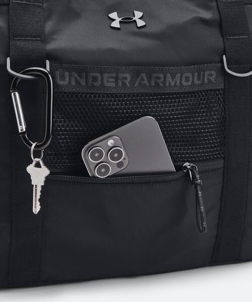 UNDER ARMOUR（アンダーアーマー）の「UAスタジオ トートバッグ（ライフスタイル/レディース）（ショルダーバッグ・レディース・ブラック系その他・ONESIZE）」の4枚目の写真