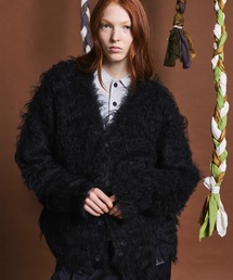 MAISON SPECIAL | 《UNISEX》Prime-Over Shaggy V-Neck Knit Cardigan/プライムオーバーシャギーVネックニットカーディガン【MAISON SPECIAL/メゾンスペシャル】(カーディガン/ボレロ)