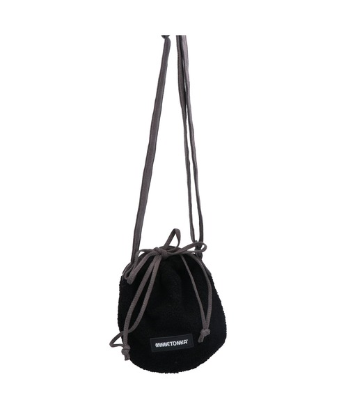 Minnetonka(ミネトンカ)の「【MINNETONKA/ミネトンカ】BOA PURSE BAG ボアバッグ(ショルダーバッグ・レディース・ブラック/アイボリー/ブラウン・FREE)」の3枚目の写真