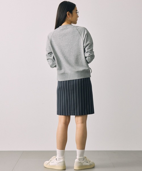 BABYLONE（バビロン）の「ライトスウェットプルオーバー（スウェット・レディース・オフホワイト/グレー・フリー）」の14枚目の写真