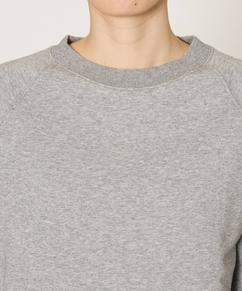 BABYLONE（バビロン）の「ライトスウェットプルオーバー（スウェット・レディース・オフホワイト/グレー・フリー）」の9枚目の写真