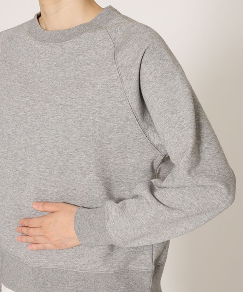 BABYLONE（バビロン）の「ライトスウェットプルオーバー（スウェット・レディース・オフホワイト/グレー・フリー）」の10枚目の写真