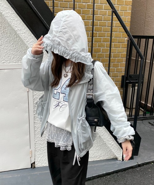 nemne store（ネンネストア）の「【Seoup】フリルフーディーシアー