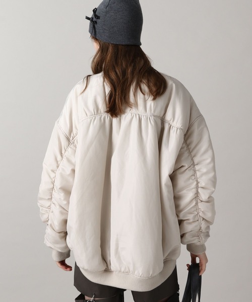 セール】【2024FW】袖シャーリングMA1（MA-1）｜FOREVER 21