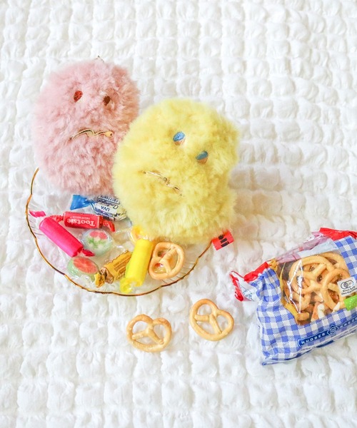 ACCOMMODE(アコモデ)の「オルヨシュ ファーミニポーチ(ポーチ・レディース・ピンク/ベージュ/イエロー/ブルー・FREE)」の8枚目の写真